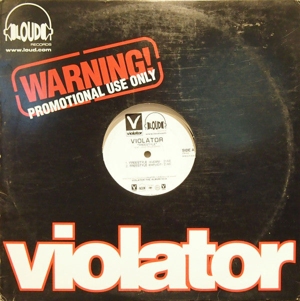 Violator (3) Feat. Jojo Pellegrino : Freestyle / Fiend / Grind Season (12", Promo)