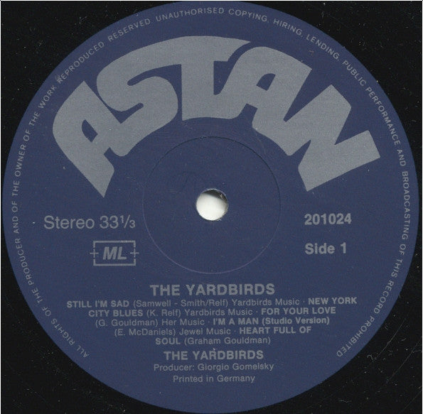 Buy The Yardbirds : For Your Love (LP, Comp) Online for a great