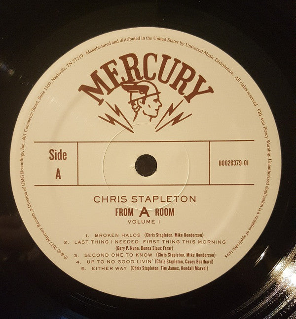 Chris Stapleton : From A Room: Volume 1 (LP, Album)