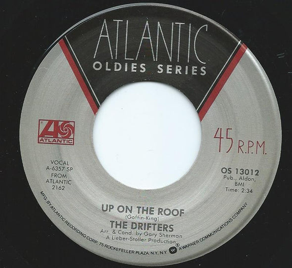 The Drifters : Up On The Roof / Please Stay (7", Single, RE)