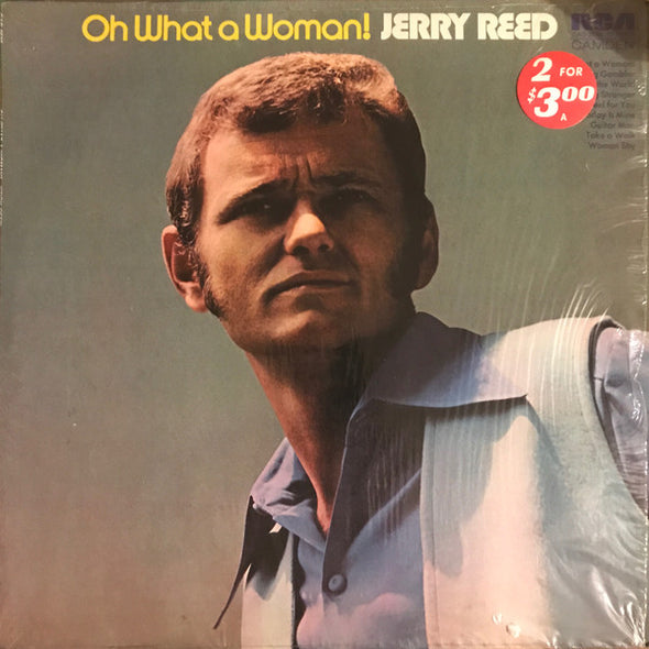 Jerry Reed : Oh What A Woman! (LP, Album, Roc)