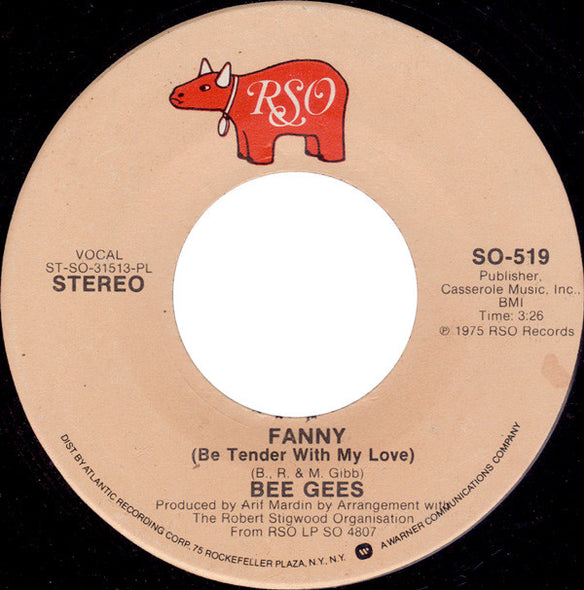 Bee Gees : Fanny (Be Tender With My Love) (7", Single, PL )