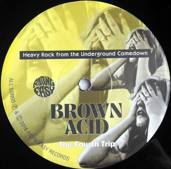 Various : Brown Acid: The Fourth Trip (Heavy Rock From The Underground Comedown) (LP, Comp)