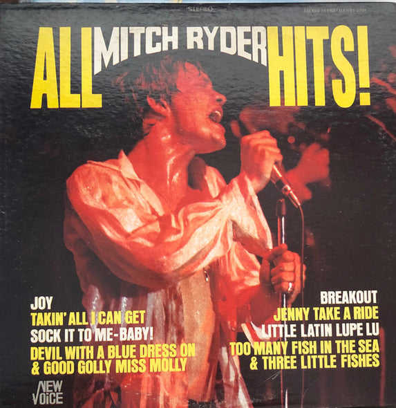 Mitch Ryder : All Mitch Ryder Hits! (LP, Comp)