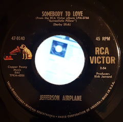 Jefferson Airplane : Somebody To Love (7", Single, Hol)