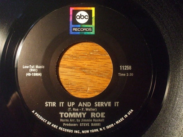 Tommy Roe : Stir It Up And Serve It (7", Single)