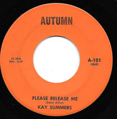 Kay Summers : Don't Touch Me / Please Release Me (7")