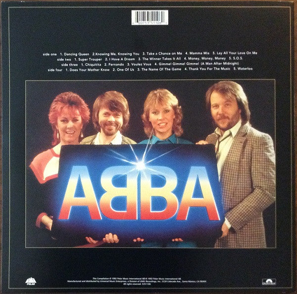 ABBA : Gold (Greatest Hits) (2xLP, Comp, 180)