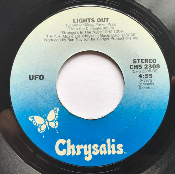 UFO (5) : Doctor Doctor / Lights Out (7", Single)