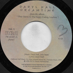 Daryl Hall : Dreamtime (7", Styrene, Ind)