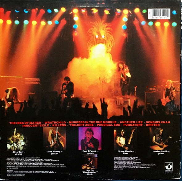 Iron Maiden : Killers (LP, Album, Jac)