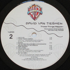 David Van Tieghem : These Things Happen (LP, Album)