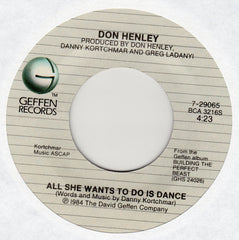 Don Henley : All She Wants To Do Is Dance (7", Single, Spe)