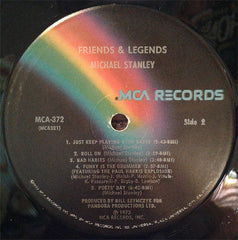 Michael Stanley : Friends And Legends (LP, Album, Pin)