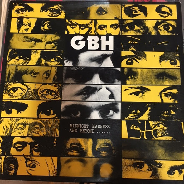GBH* : Midnight Madness And Beyond... (LP, Album, Red)