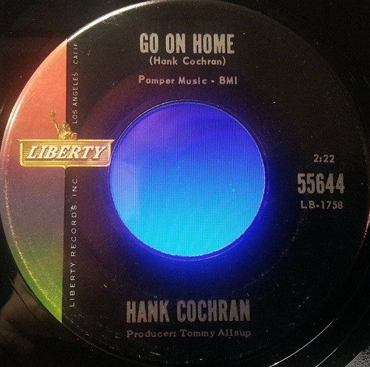Hank Cochran : Tootsie's Orchid Lounge (7", Single)