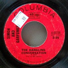 Simon And Garfunkel* : The Dangling Conversation / The Big Bright Green Pleasure Machine (7", Single, Styrene)