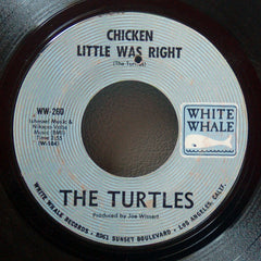 The Turtles : She's My Girl / Chicken Little Was Right (7", Single, Styrene, Mon)