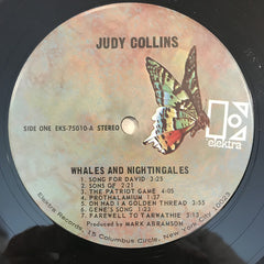Judy Collins : Whales And Nightingales (LP, Album, San)