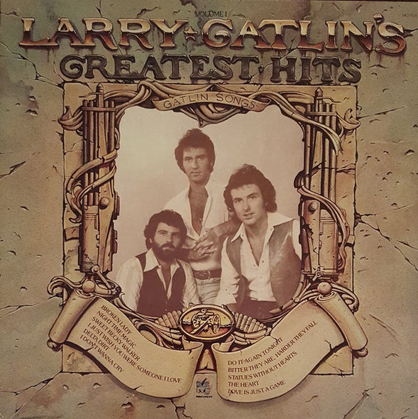 Larry Gatlin : Larry Gatlin's Greatest Hits Volume 1 (LP, Album, Comp, San)
