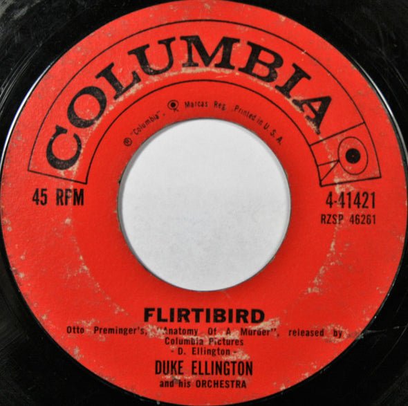 Duke Ellington And His Orchestra : Flirtibird / Anatomy Of A Murder (7", Single)