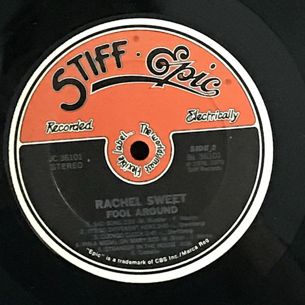 Rachel Sweet : Fool Around (LP, Album)