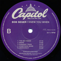Bob Seger : I Knew You When  (LP, Album)