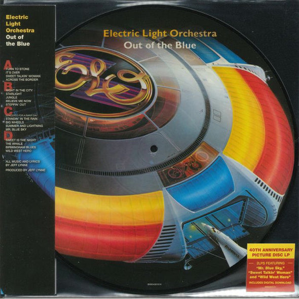 Electric Light Orchestra : Out Of The Blue (2xLP, Album, Ltd, Pic, RE)