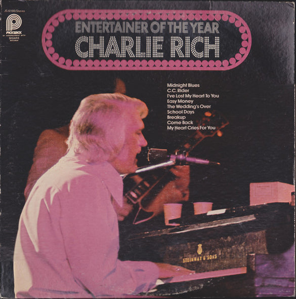 Charlie Rich : Entertainer Of The Year (LP, Comp)