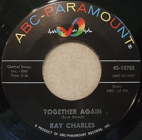 Ray Charles : You're Just About To Lose Your Clown (7", Single)