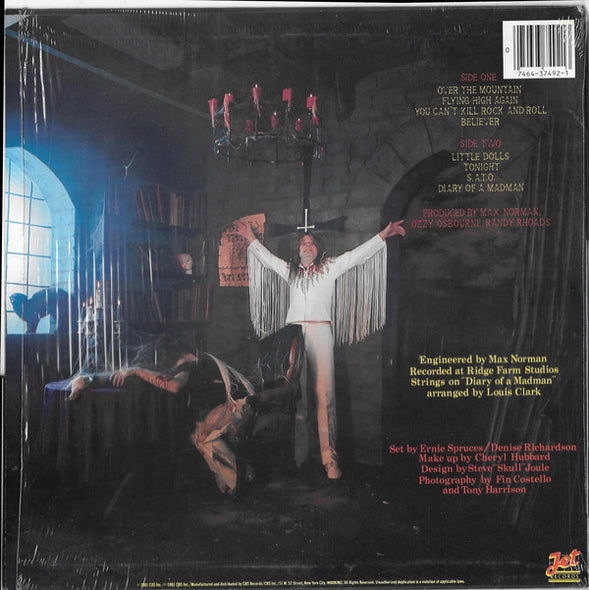 Ozzy Osbourne : Diary Of A Madman (LP, Album, Ter)