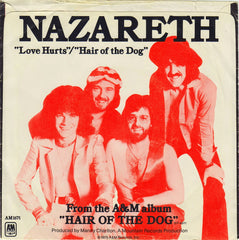 Nazareth (2) : Love Hurts / Hair Of The Dog (7", Single, Ter)