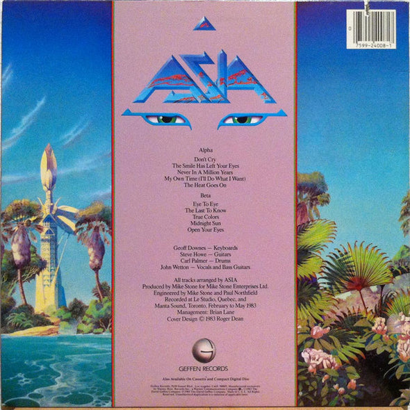 Asia (2) : Alpha (LP, Album, All)
