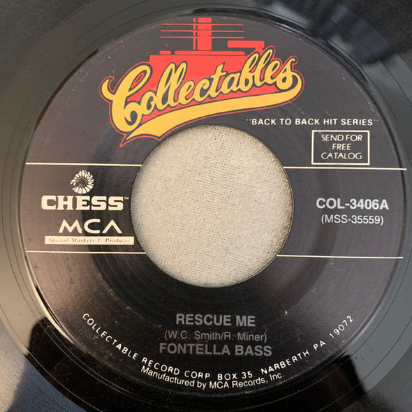 Fontella Bass / Jan Bradley : Rescue Me / Mama Didn't Lie (7", Single, RE)