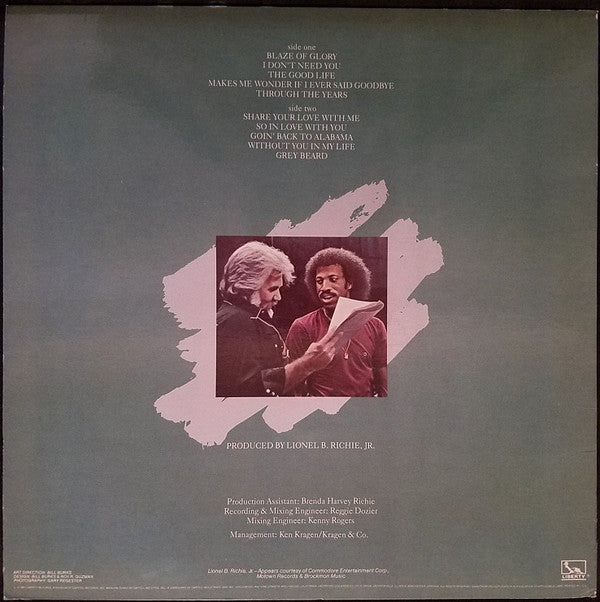 Kenny Rogers : Share Your Love (LP, Album, All)