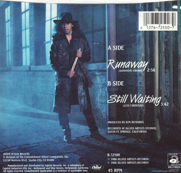 Luis Cardenas : Runaway / Still Waiting (7", Single)