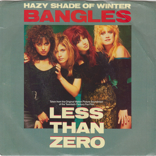 Bangles : Hazy Shade Of Winter  (7", Single, Styrene)