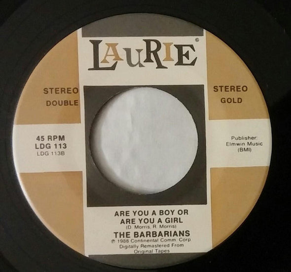 The Music Explosion / The Barbarians : A Little Bit O' Soul / Are You A Boy Or Are You A Girl (7")
