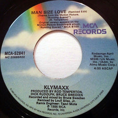 Klymaxx : Man Size Love (7", Single)