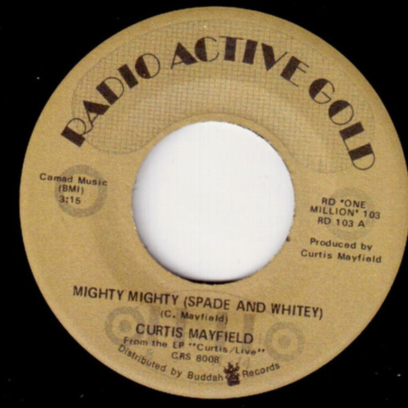 Curtis Mayfield : Mighty Mighty (Spade And Whitey) (7", RE)