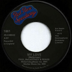 Paul McCartney & Wings* : My Love (7", Win)