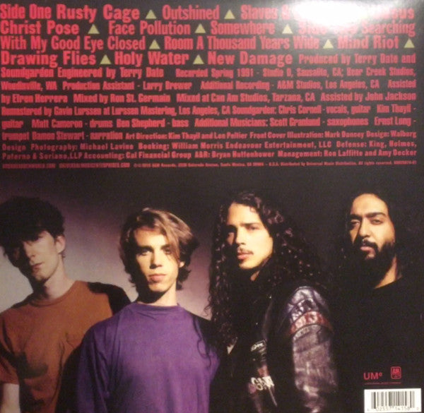 Soundgarden : Badmotorfinger (LP, Album, RE)