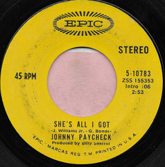 Johnny Paycheck : She's All I Got / You Touched My Life (7", Single, Ter)