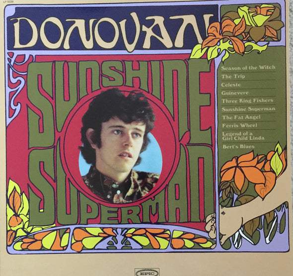 Donovan : Sunshine Superman (LP, Album, Mono, RE, Gol)