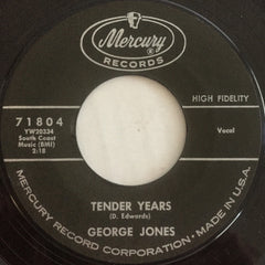 George Jones (2) : Tender Years (7", Single)