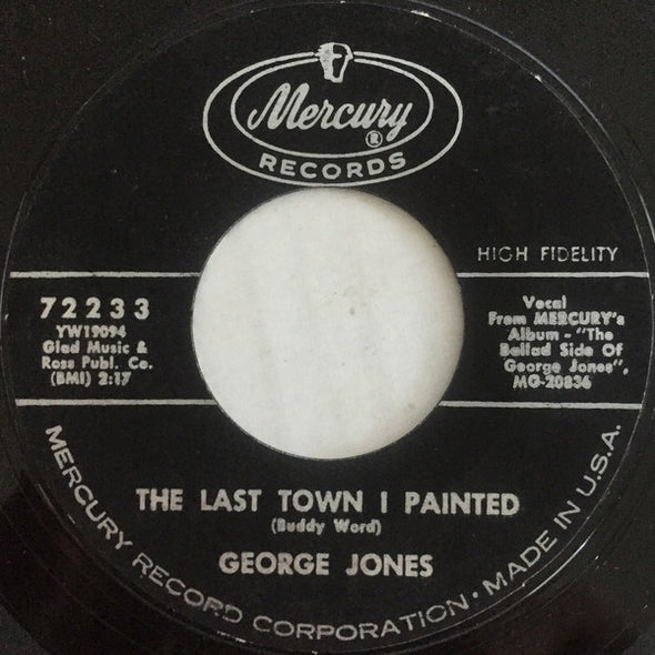 George Jones (2) : Tarnished Angel (7", Single)