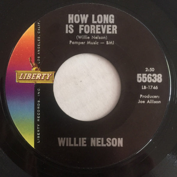 Willie Nelson : You Took My Happy Away (7", Single, Styrene, Mon)