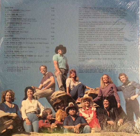 Various : OldWest Hilltop 99 Country Album #1 (LP, Album)