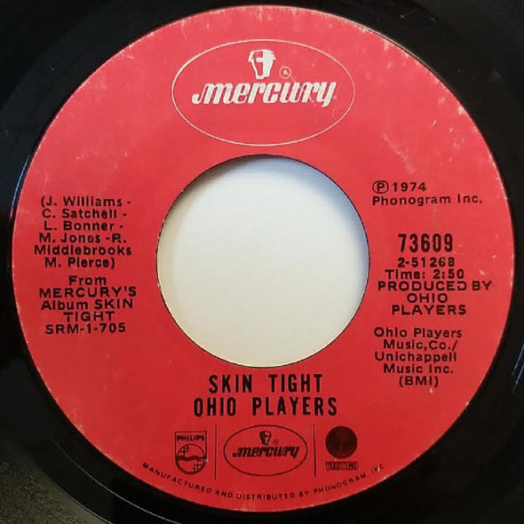 Ohio Players : Skin Tight  / Heaven Must Be Like This (7", Single, Styrene, Ter)