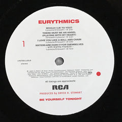 Eurythmics : Be Yourself Tonight (LP, Album, RE, RM, 180)